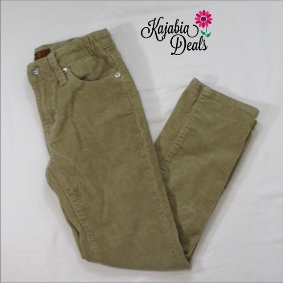 7 FOR ALL MANKIND Corduroy Pants Size 6 - Picture 1 of 7